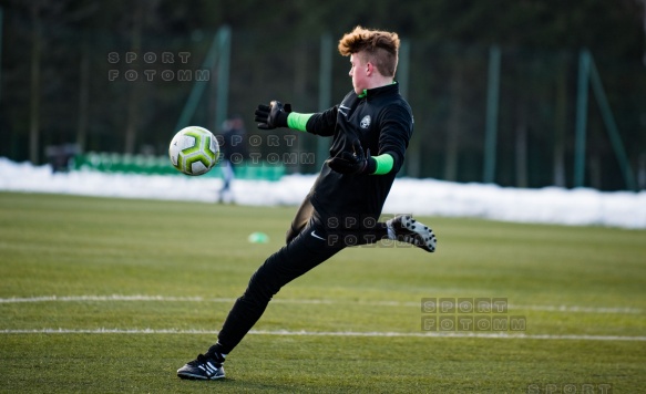 2021.02.21 mecz sparingowy Warta Poznań - GES Polonia Poznan