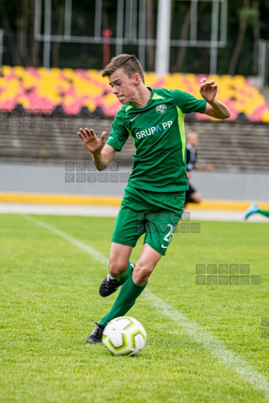 2020.07.25 Poznań ul Warmińska 1, mecz sparingowy pomiedzy Warta Poznań - AKS SMS Łódź  fot. Maciej Szpakowski/www.sport.FotoMM.pl