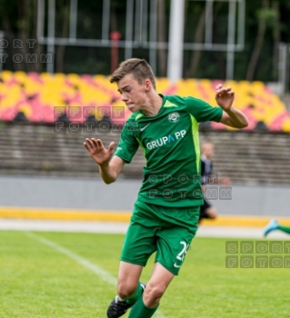 2020.07.25 Poznań ul Warmińska 1, mecz sparingowy pomiedzy Warta Poznań - AKS SMS Łódź  fot. Maciej Szpakowski/www.sport.FotoMM.pl