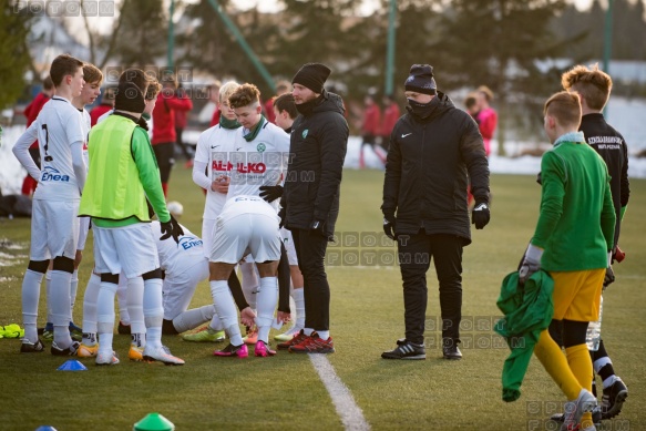 2021.02.21 mecz sparingowy Warta Poznań - GES Polonia Poznan