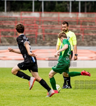 2020.07.25 Poznań ul Warmińska 1, mecz sparingowy pomiedzy Warta Poznań - AKS SMS Łódź  fot. Maciej Szpakowski/www.sport.FotoMM.pl