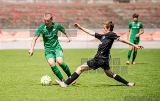 2020.07.25 Poznań ul Warmińska 1, mecz sparingowy pomiedzy Warta Poznań - AKS SMS Łódź  fot. Maciej Szpakowski/www.sport.FotoMM.pl