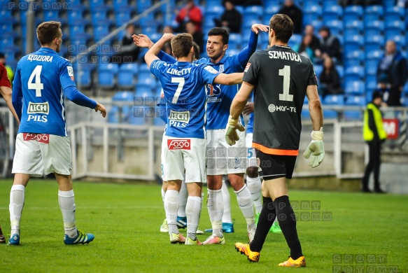 2016.04.19 Ekstraklasa mecz Lech Poznan - Piast Gliwice