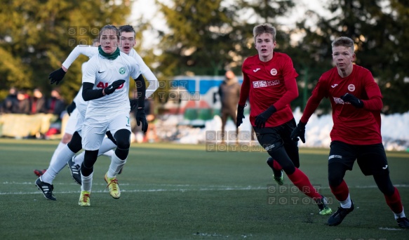 2021.02.21 mecz sparingowy Warta Poznań - GES Polonia Poznan