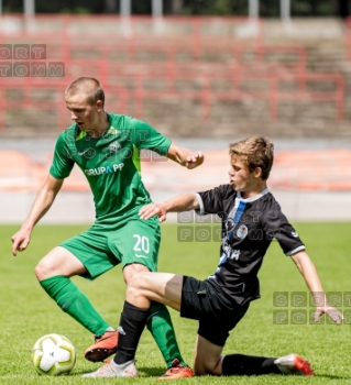 2020.07.25 Poznań ul Warmińska 1, mecz sparingowy pomiedzy Warta Poznań - AKS SMS Łódź  fot. Maciej Szpakowski/www.sport.FotoMM.pl