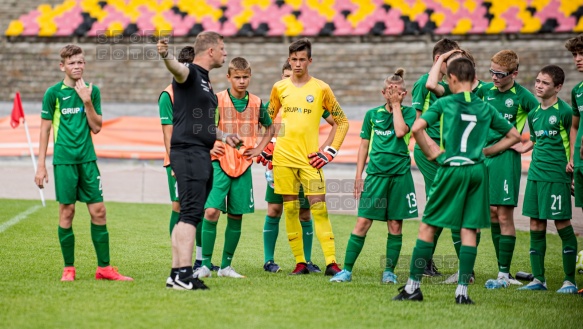 2020.07.25 Poznań ul Warmińska 1, mecz sparingowy pomiedzy Warta Poznań - AKS SMS Łódź  fot. Maciej Szpakowski/www.sport.FotoMM.pl