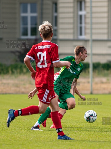 2020.0819 mecz sparingowy 1. FC Frankfurt - Warta Poznan