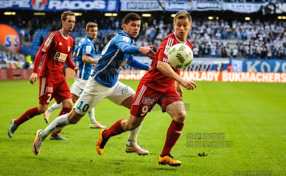 2016.04.19 Ekstraklasa mecz Lech Poznan - Piast Gliwice