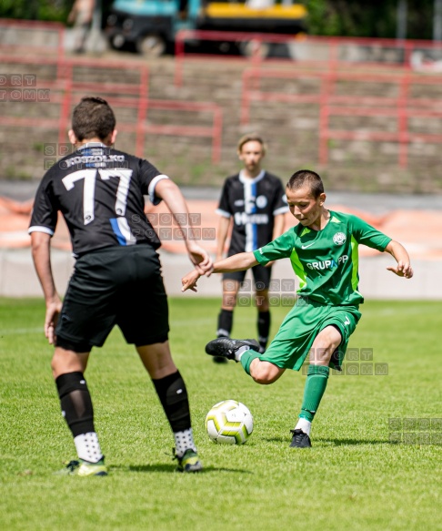 2020.07.25 Poznań ul Warmińska 1, mecz sparingowy pomiedzy Warta Poznań - AKS SMS Łódź  fot. Maciej Szpakowski/www.sport.FotoMM.pl