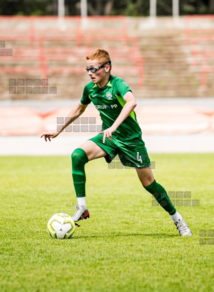 2020.07.25 Poznań ul Warmińska 1, mecz sparingowy pomiedzy Warta Poznań - AKS SMS Łódź  fot. Maciej Szpakowski/www.sport.FotoMM.pl