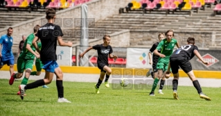 2020.07.25 Poznań ul Warmińska 1, mecz sparingowy pomiedzy Warta Poznań - AKS SMS Łódź  fot. Maciej Szpakowski/www.sport.FotoMM.pl