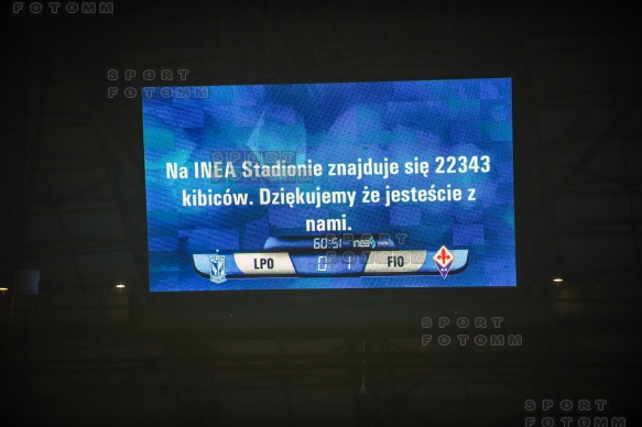 2015.11.05 Lech Poznan - Fiorentina