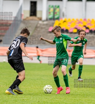 2020.07.25 Poznań ul Warmińska 1, mecz sparingowy pomiedzy Warta Poznań - AKS SMS Łódź  fot. Maciej Szpakowski/www.sport.FotoMM.pl