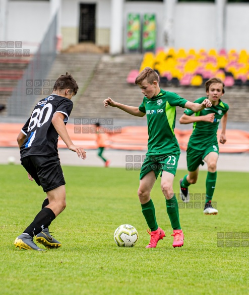 2020.07.25 Poznań ul Warmińska 1, mecz sparingowy pomiedzy Warta Poznań - AKS SMS Łódź  fot. Maciej Szpakowski/www.sport.FotoMM.pl