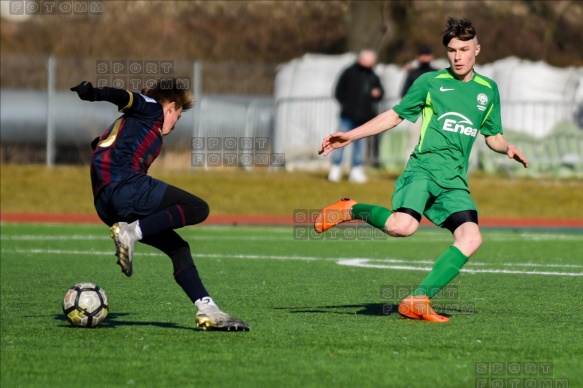 2021.03.06 CLJ U15 Warta Poznan - Pogon Szczecin