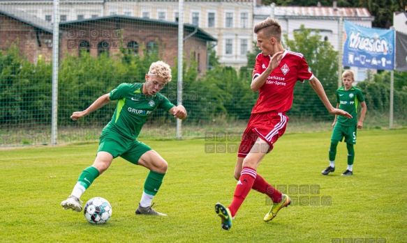 2020.0819 mecz sparingowy 1. FC Frankfurt - Warta Poznan