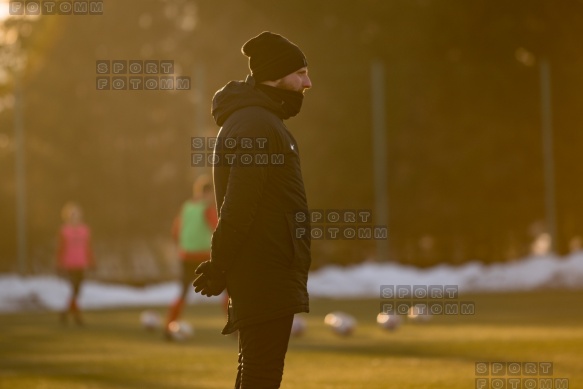 2021.02.21 mecz sparingowy Warta Poznań - GES Polonia Poznan