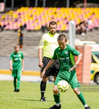 2020.07.25 Poznań ul Warmińska 1, mecz sparingowy pomiedzy Warta Poznań - AKS SMS Łódź  fot. Maciej Szpakowski/www.sport.FotoMM.pl