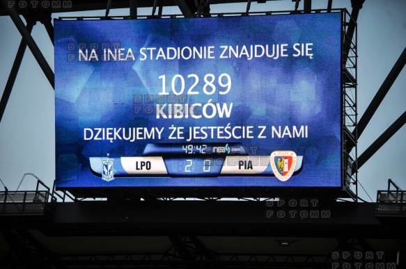 2016.04.19 Ekstraklasa mecz Lech Poznan - Piast Gliwice