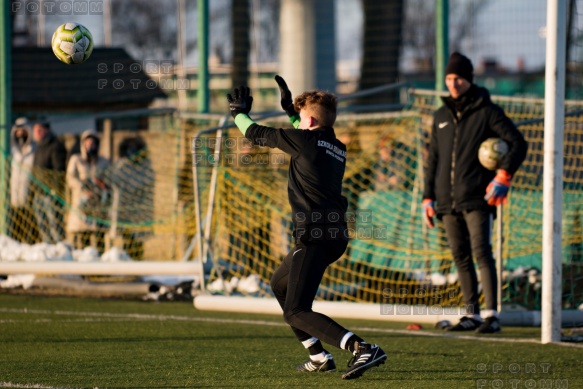 2021.02.21 mecz sparingowy Warta Poznań - GES Polonia Poznan