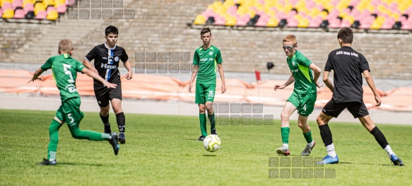 2020.07.25 Poznań ul Warmińska 1, mecz sparingowy pomiedzy Warta Poznań - AKS SMS Łódź  fot. Maciej Szpakowski/www.sport.FotoMM.pl