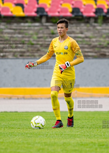 2020.07.25 Poznań ul Warmińska 1, mecz sparingowy pomiedzy Warta Poznań - AKS SMS Łódź  fot. Maciej Szpakowski/www.sport.FotoMM.pl