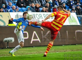 2016.02.28 Mecz Lech Poznań - Jagiellonia Białystok