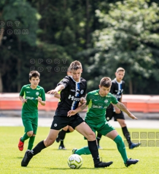 2020.07.25 Poznań ul Warmińska 1, mecz sparingowy pomiedzy Warta Poznań - AKS SMS Łódź  fot. Maciej Szpakowski/www.sport.FotoMM.pl