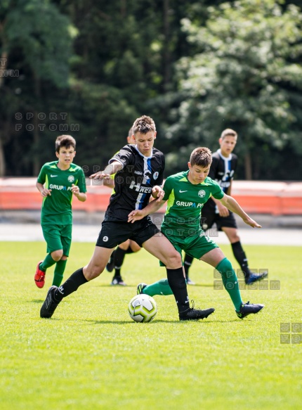 2020.07.25 Poznań ul Warmińska 1, mecz sparingowy pomiedzy Warta Poznań - AKS SMS Łódź  fot. Maciej Szpakowski/www.sport.FotoMM.pl