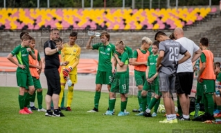 2020.07.25 Poznań ul Warmińska 1, mecz sparingowy pomiedzy Warta Poznań - AKS SMS Łódź  fot. Maciej Szpakowski/www.sport.FotoMM.pl